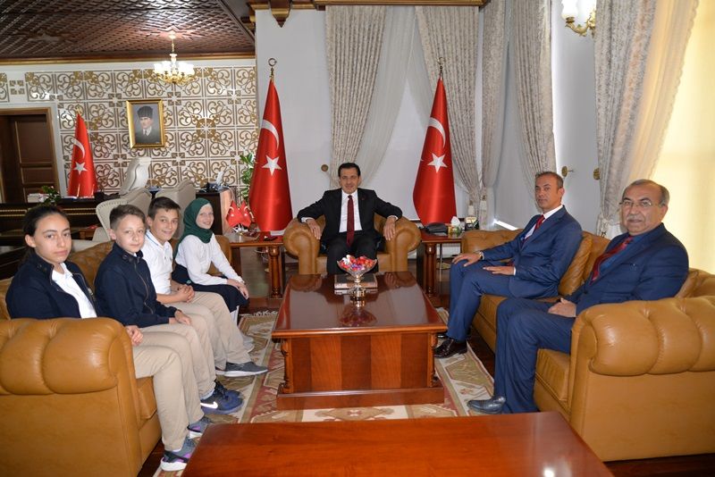 Öğrencilerimizle Birlikte Sayın Valimizi Ziyaret Ettik